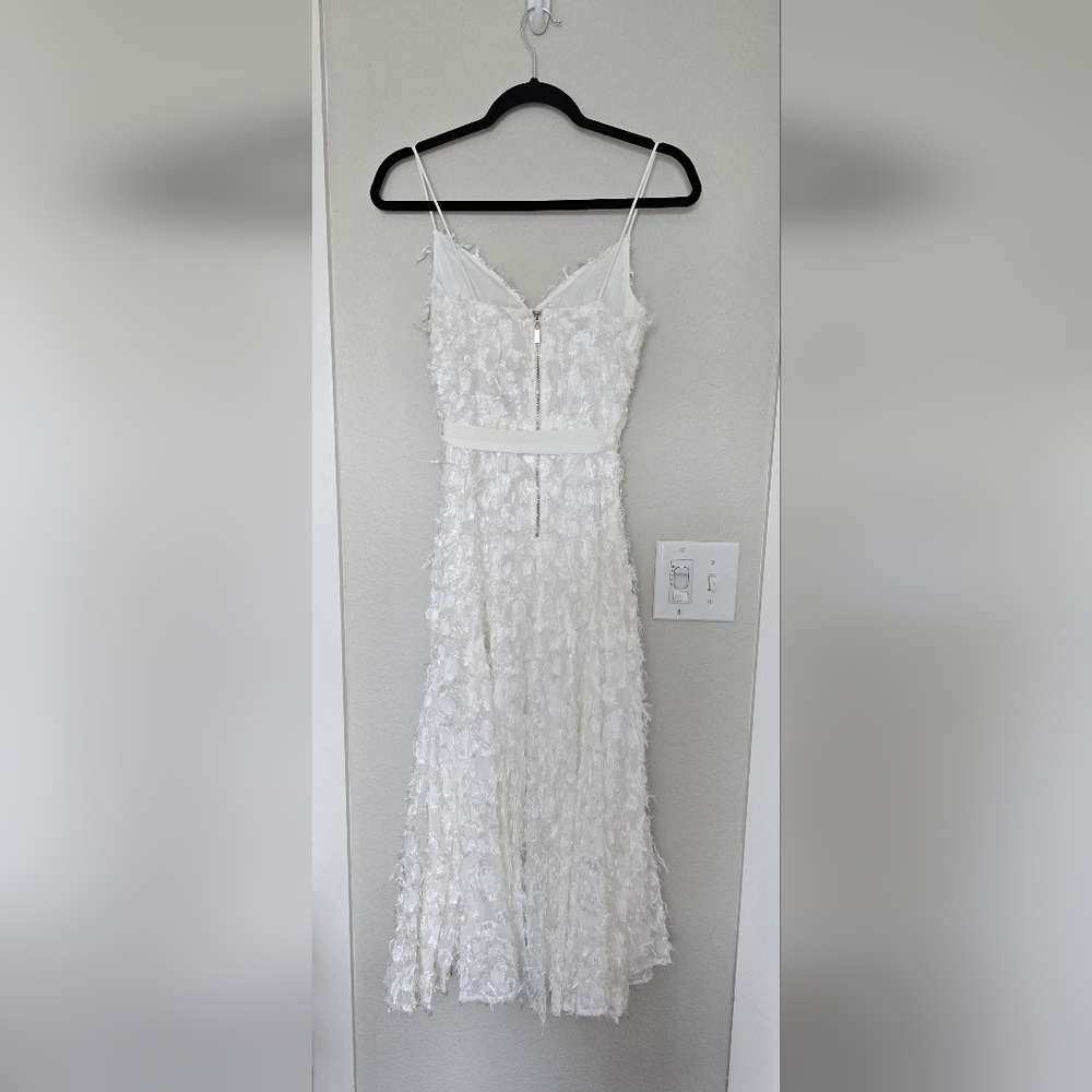 NWT Forever Unique Strapped Midi Dress with Eyelashes - Picture 3 of 5